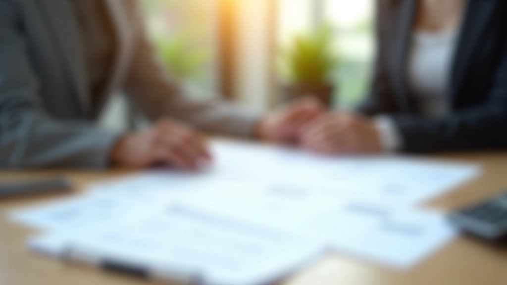 Professioneller Arbeitsplatz mit Steuerdokumenten und Finanzunterlagen